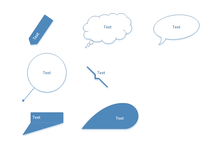 The new callouts in Visio The new callouts in Visio